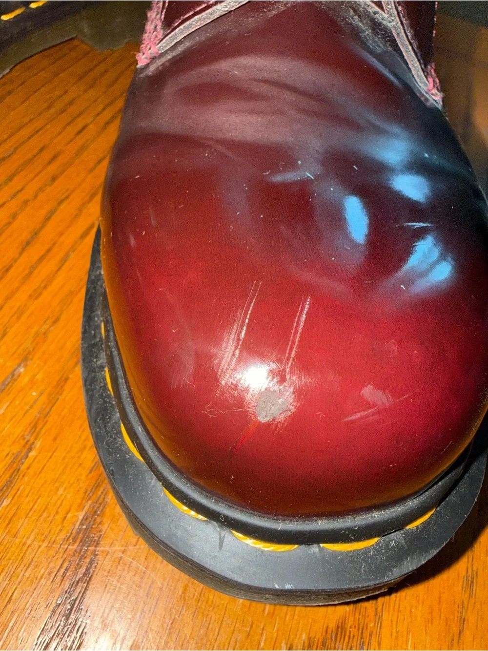 Dr. Martens 1460 Vegan Leather Cherry Boot